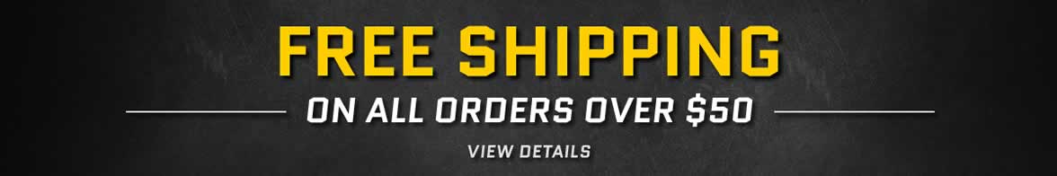 FREE SHIPPING On All Orders Over $50
